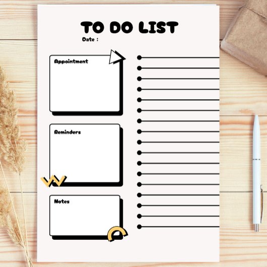 Teacher's Cute Gift , modern to do list planner ポストイット