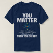 Teachers' Day Physics Science Teacher Fun Student  Tシャツ (デザイン正面)