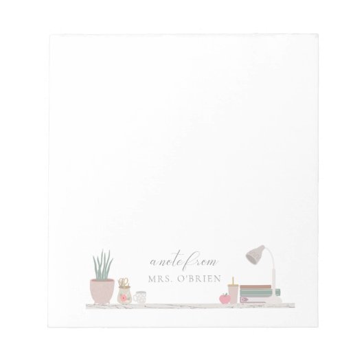 Teacher's Desk ノートパッド (正面)