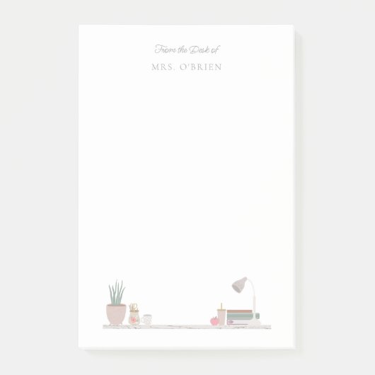 Teacher's Desk ポストイット (正面)