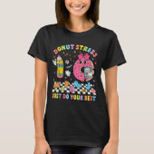 Teachers Donut Stress Just Do Your Test Day Boys G Tシャツ (正面)