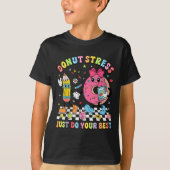 Teachers Donut Stress Just Do Your Test Day Boys G Tシャツ (正面)