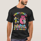 Teachers Donut Stress Just Do Your Test Day Boys G Tシャツ (正面)