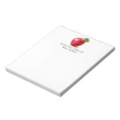 Teacher's From The Desk of Watercolor Apple ノートパッド (回転)