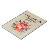 Teachers Plant Seeds of Knowledge Forever ノートブック (左側)