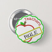 Teachers Rule 缶バッジ (正面&裏面)