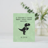 Teacher's Touch Makes Words Truly Magical ポストカード (スタンド正面)