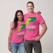 Teachersaurus – 恐竜おもしろい先生鑑賞 tシャツ (ユニセックス)