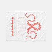 Teaching 2nd Grade On Groundhog Day Funny School T フリースブランケット (正面(横))