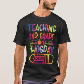 Teaching 2nd Grade on Twosday 2222022 Tシャツ (正面)
