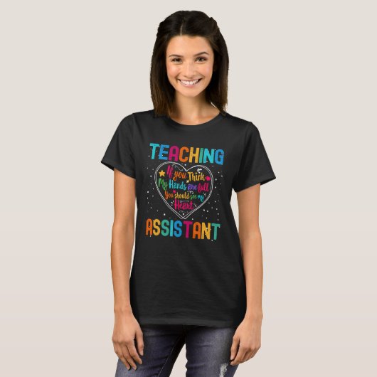 Teaching Assistant Appreciation Week Back to Schoo Tシャツ (正面フル)