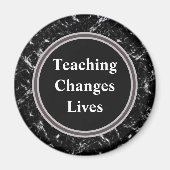 Teaching Changes Lives 先生への感謝 マグネット (正面)
