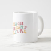 Teaching Consent Culture ジャンボコーヒーマグカップ (正面右)