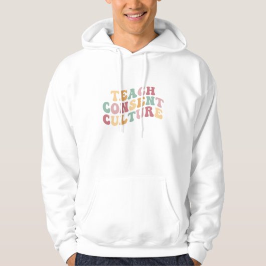 Teaching Consent Culture パーカ (正面)