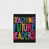 Teaching Future Leaders Kindergarten Teacher Back  カード (正面)