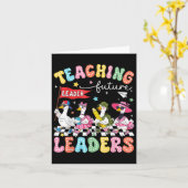 Teaching Future Leaders Led By A Silly Goose Back カード (黄色い花)