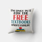 Teaching Gift Men Teacher大学教授の女性 クッション (裏面)