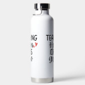 'Teaching Helps Ideas Grow' Teacher Appreciation  ウォーターボトル (右面)