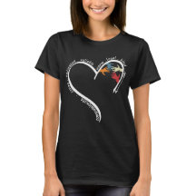 Teaching Is a Work of Heart – 先生ギフトTシャツ