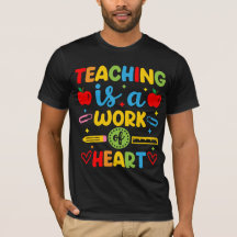 Teaching Is A Work Of Heart 教師ギフト