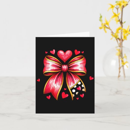 Teaching Is A Work Of Heart Pencil Bow Teacher Val カード (黄色い花)