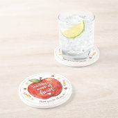 Teaching Is a Work of Heart Teacher Sandstone コースター (側面)