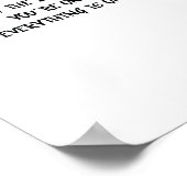 Teaching is Easy Like Riding a Bicycle on Fire ポスター (角)