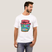 Teaching Is My Jam | 面白い先生のための感謝祭 Tシャツ (正面フル)