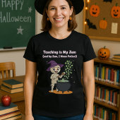 Teaching Is My Jam Cute Halloween Gift for Teacher Tシャツ
