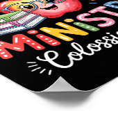 Teaching Is My Ministry Christian Teacher Design ポスター (角)