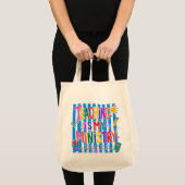 Teaching Is My Ministry Christian Teacher Tote トートバッグ (正面(商品))