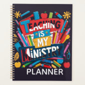 Teaching is My Ministry Planner プランナー手帳 (正面)