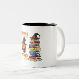 Teaching Is My Superpower – ハロウィンマグカップ 先生用 ツートーンマグカップ