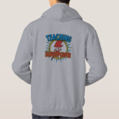 Teaching is My Superpower Shirt - Funny Teacher He パーカ (裏面)