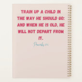 Teaching Little Minds Teacher's Planner  プランナー手帳 (裏面)