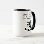 Teaching Math Fun Adventure Educator Life マグカップ (正面右)