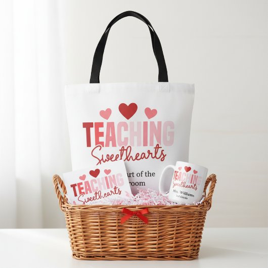 Teaching Sweethearts Customizable Class Valentine  カード