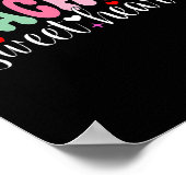 Teaching sweethearts valentine's day teacher life ポスター (角)