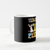Teacing My Favorite Peeps コーヒーマグカップ (正面左)