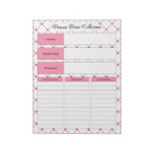 Teacupかわいこちゃん_疾患データ収集 ノートパッド (回転)