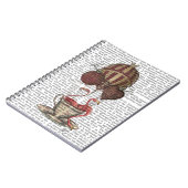 Teacupのフラミンゴ ノートブック (左側)