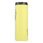 Teacupセットカートゥーンイラストレーション タンブラー (裏面)