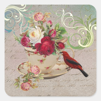 Teacup 1シール スクエアシール