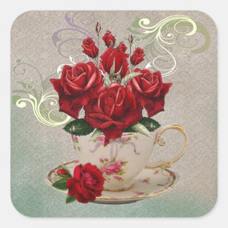 Teacup 3シール スクエアシール