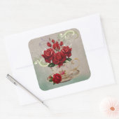 Teacup 3シール スクエアシール (封筒)