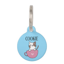 Teacup Cat Pesonalized 