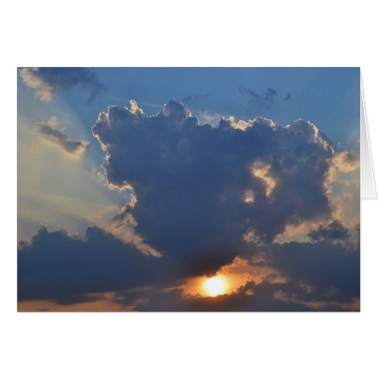 Teacup Cloud Formation by STaylorとの夕日 (正面横)