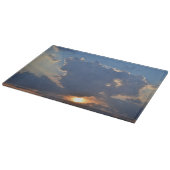 Teacup Cloud Formation by STaylorとの夕日 カッティングボード (角)