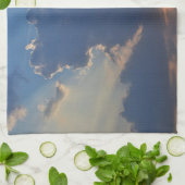 Teacup Cloud Formation by STaylorとの夕日 キッチンタオル (折り畳み)