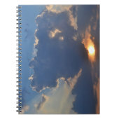 Teacup Cloud Formation by STaylorとの夕日 ノートブック (正面)